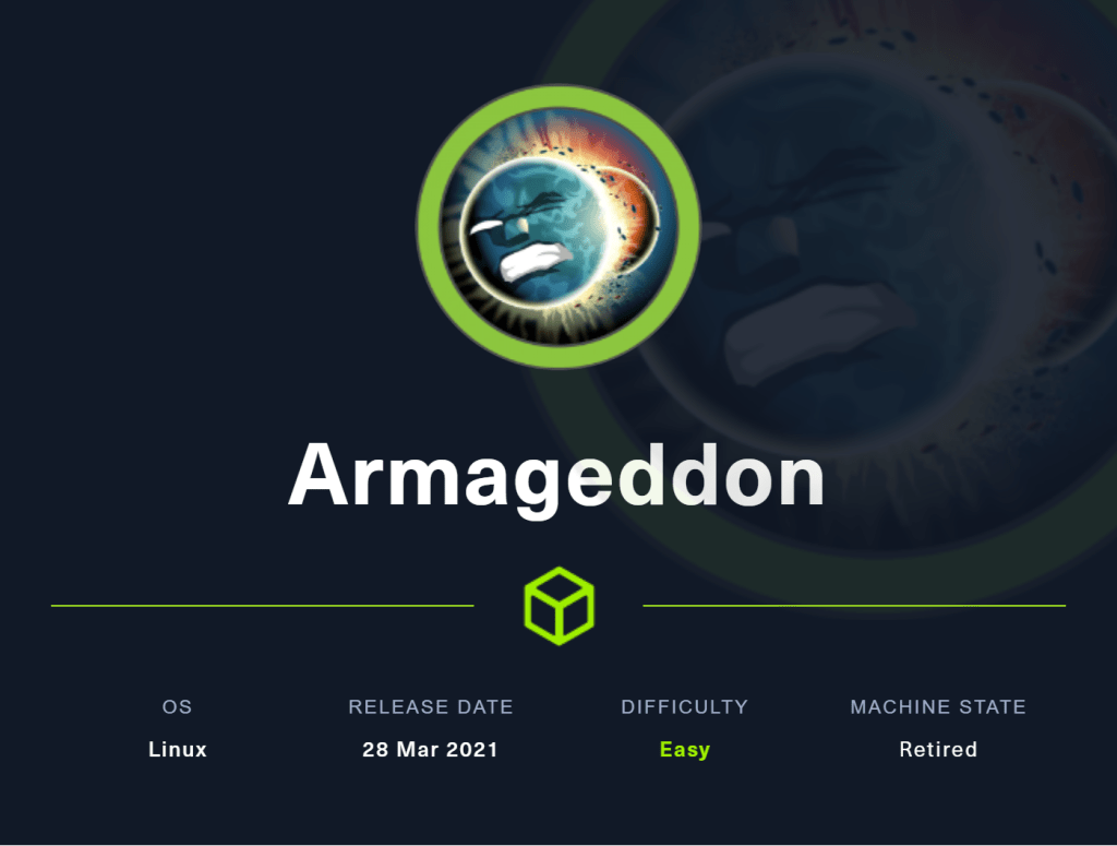HTB : Armageddon