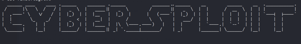Cybersploit : 1