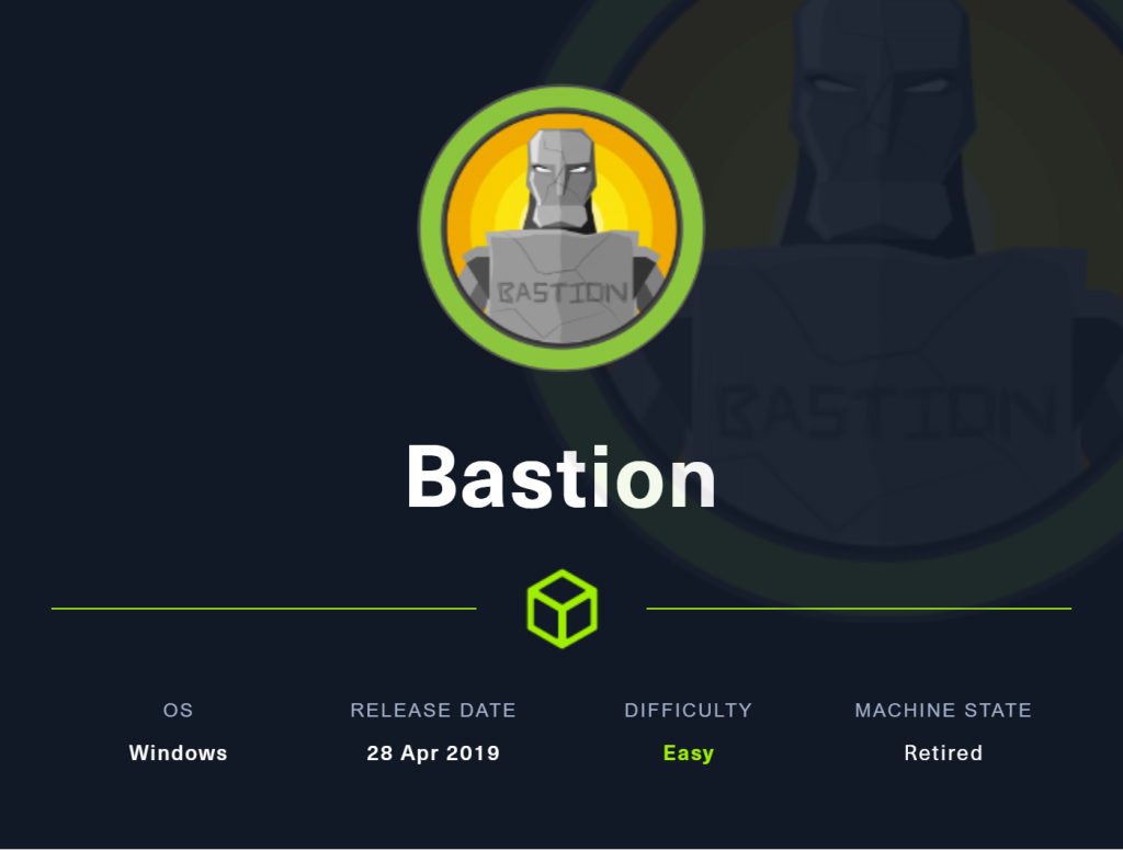 HTB : Bastion